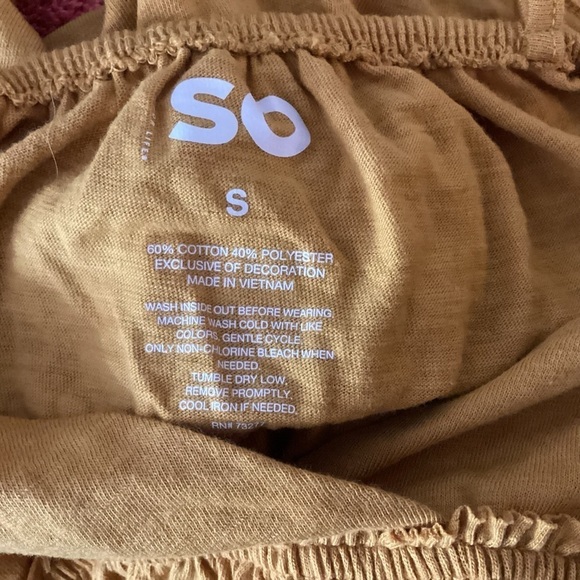 SO Tiered Cami Top Small NEW - Picture 3 of 4